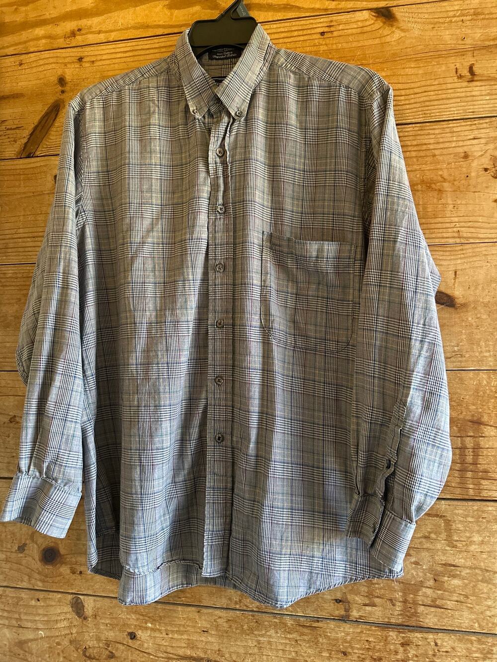 Burberry Of London Vintage Plaid Button Down Shirt